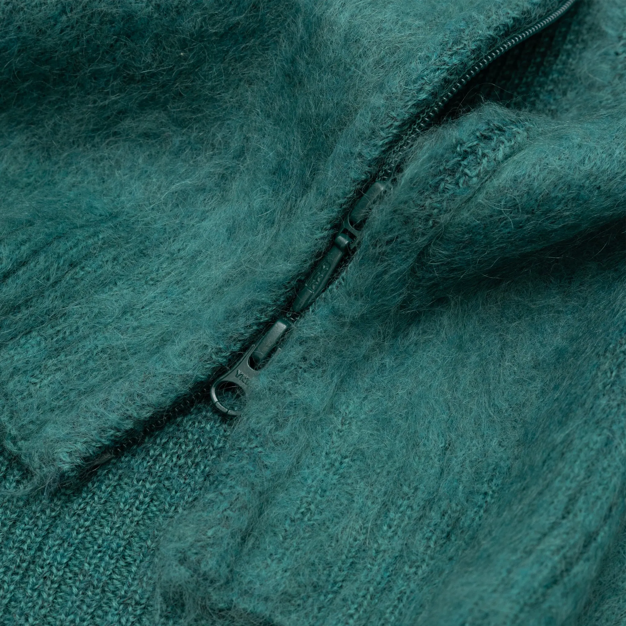 MOHAIR ZIPPED CARDIGAN