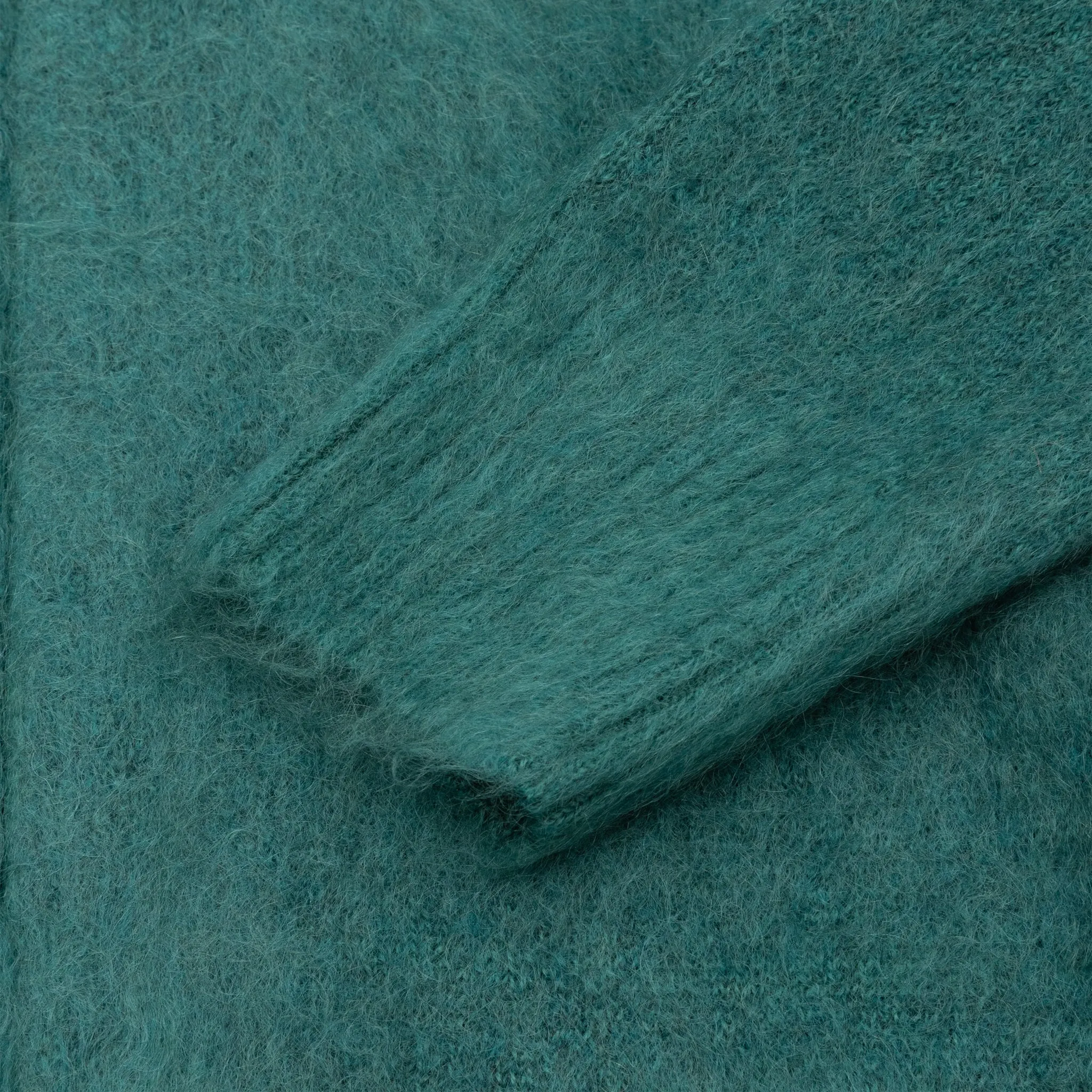 MOHAIR ZIPPED CARDIGAN