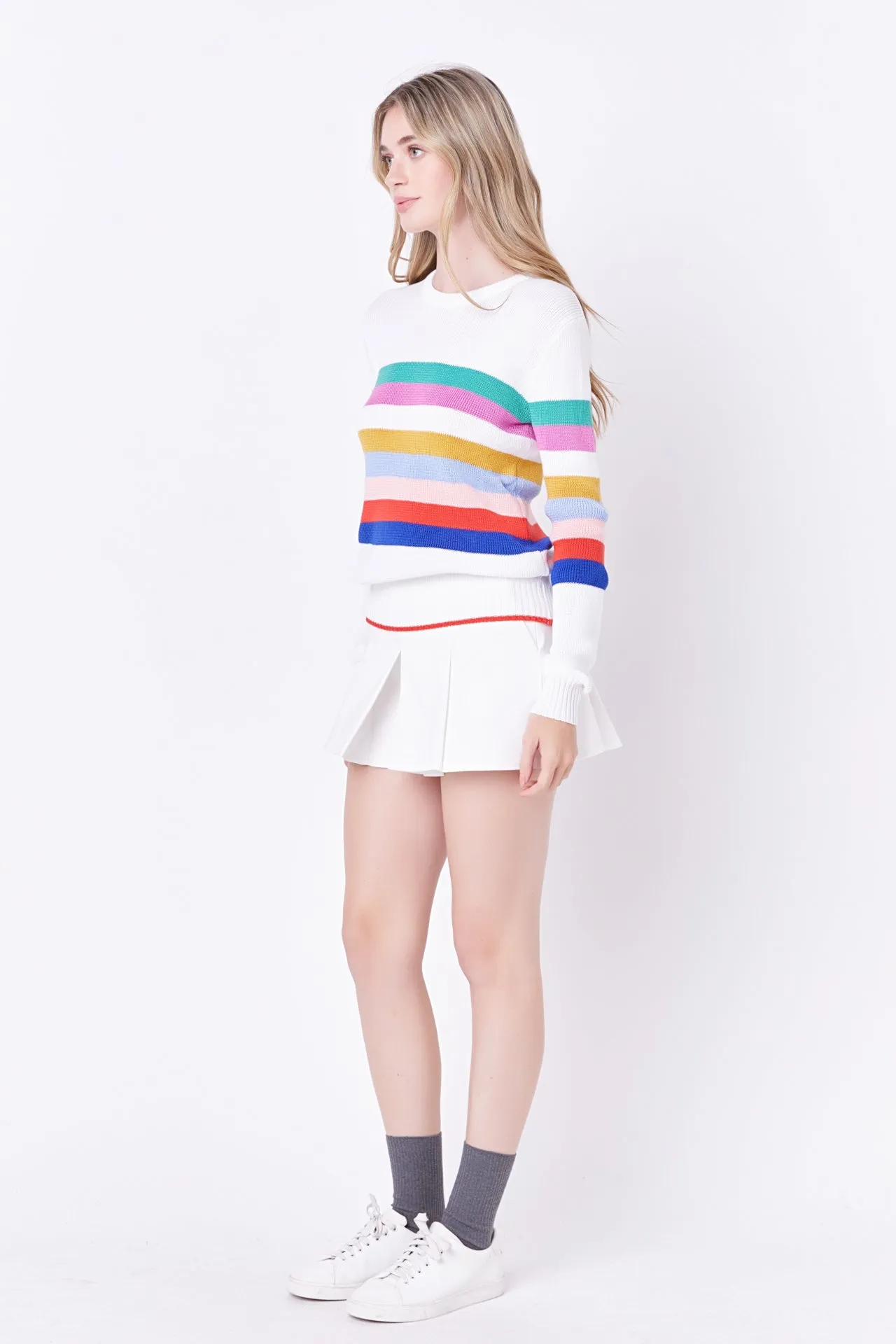 Multi Striped Sweater