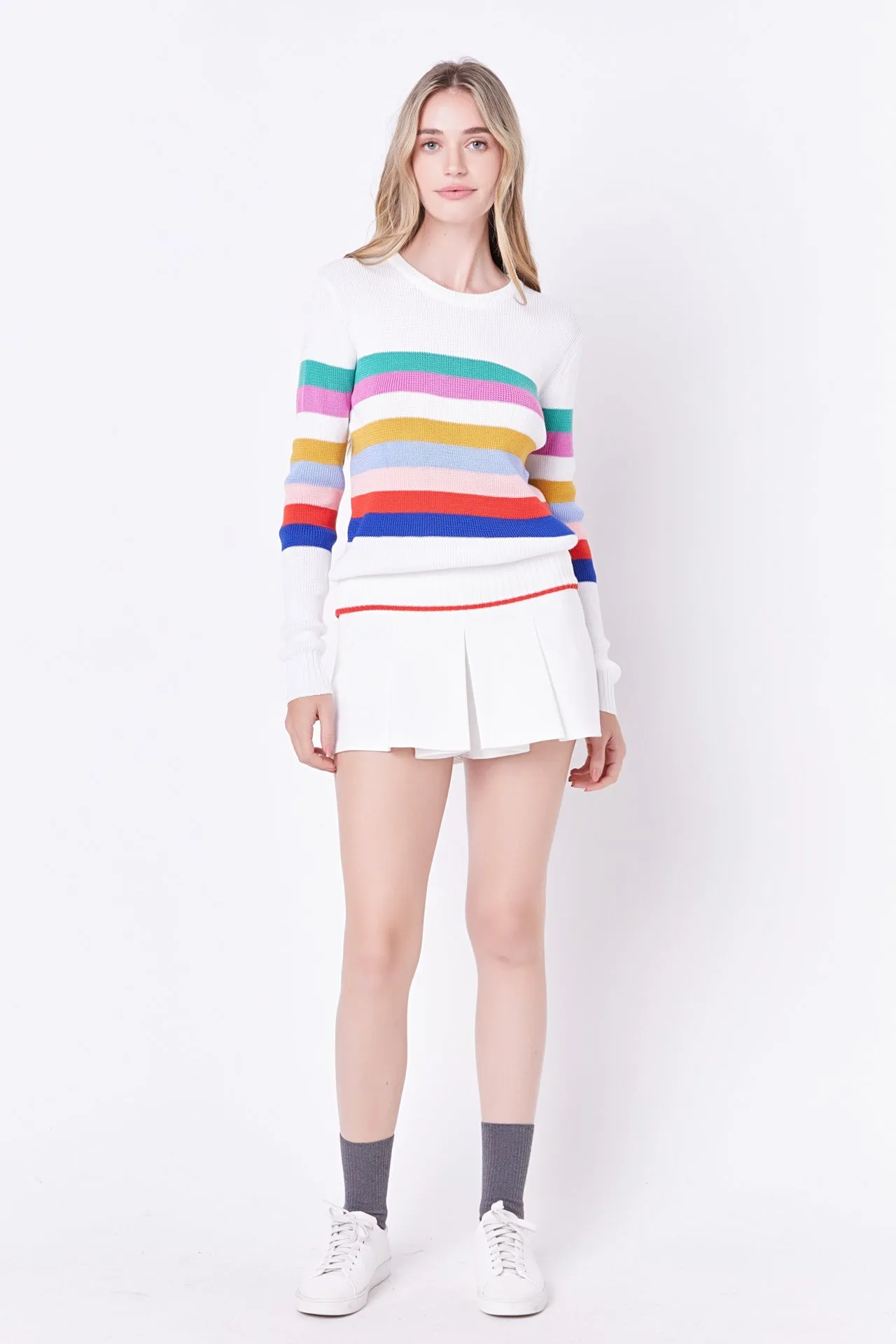 Multi Striped Sweater