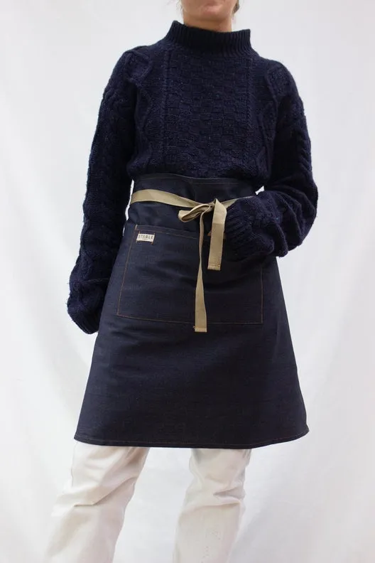 Navy Donegal Aran Jumper