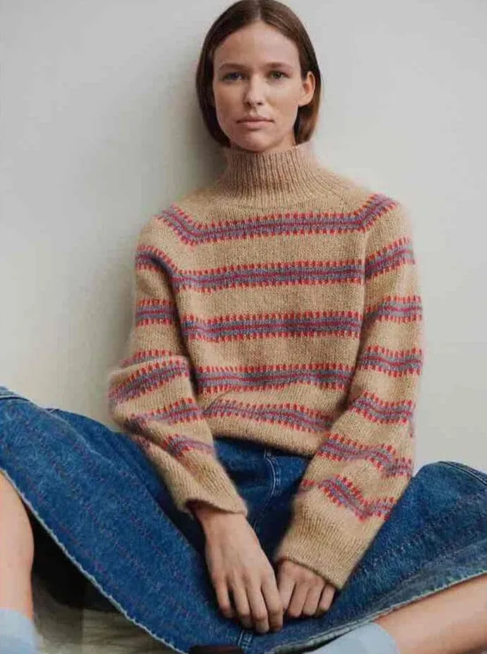 Norma Sweater by My Favourite Things Knitwear, No 20   silk mohair yarn kit (excl pattern)