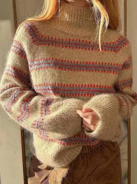 Norma Sweater by My Favourite Things Knitwear, No 20   silk mohair yarn kit (excl pattern)