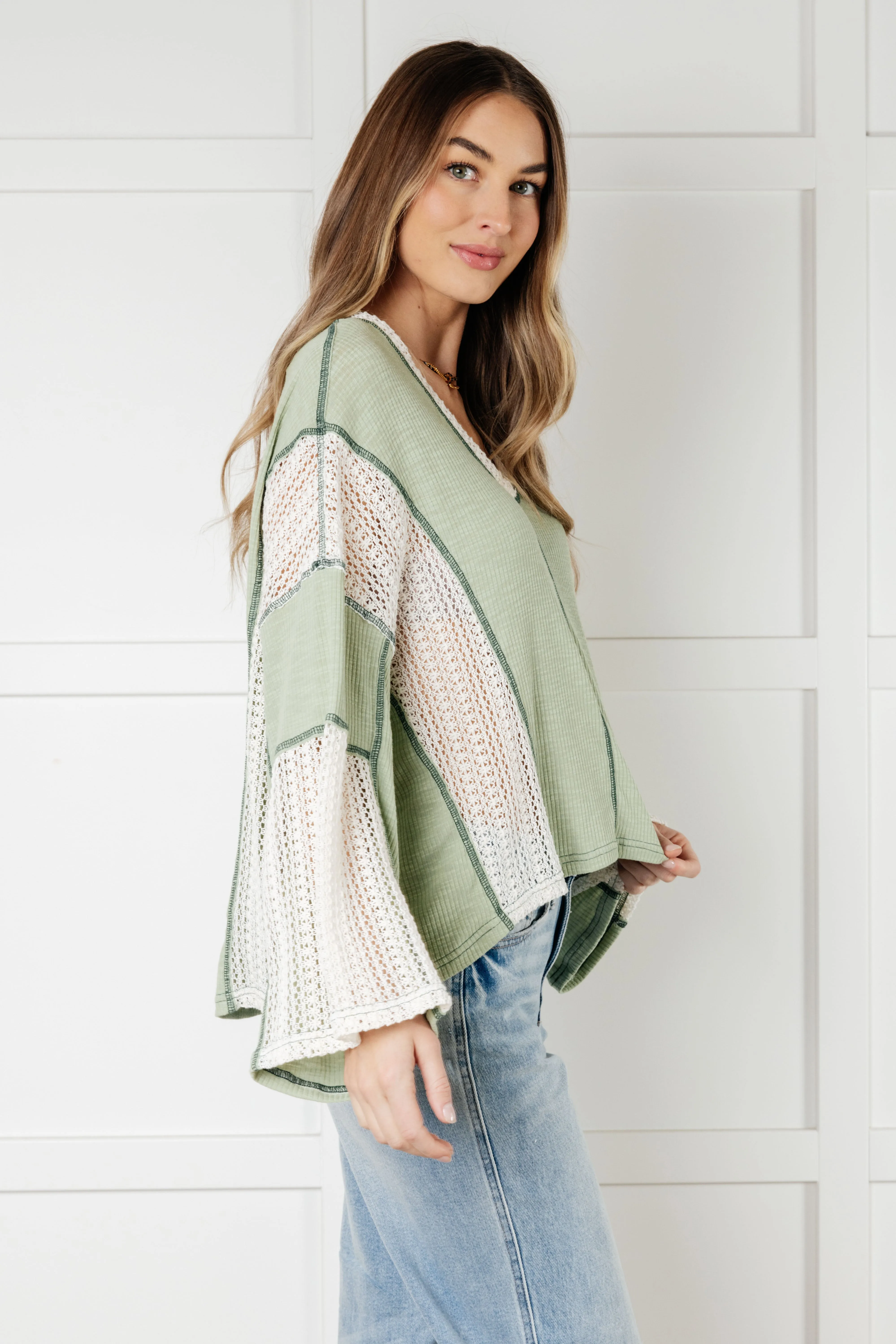 ONLINE EXCLUSIVE Elemental My Dear Patchwork Top