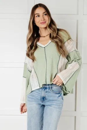 ONLINE EXCLUSIVE Elemental My Dear Patchwork Top