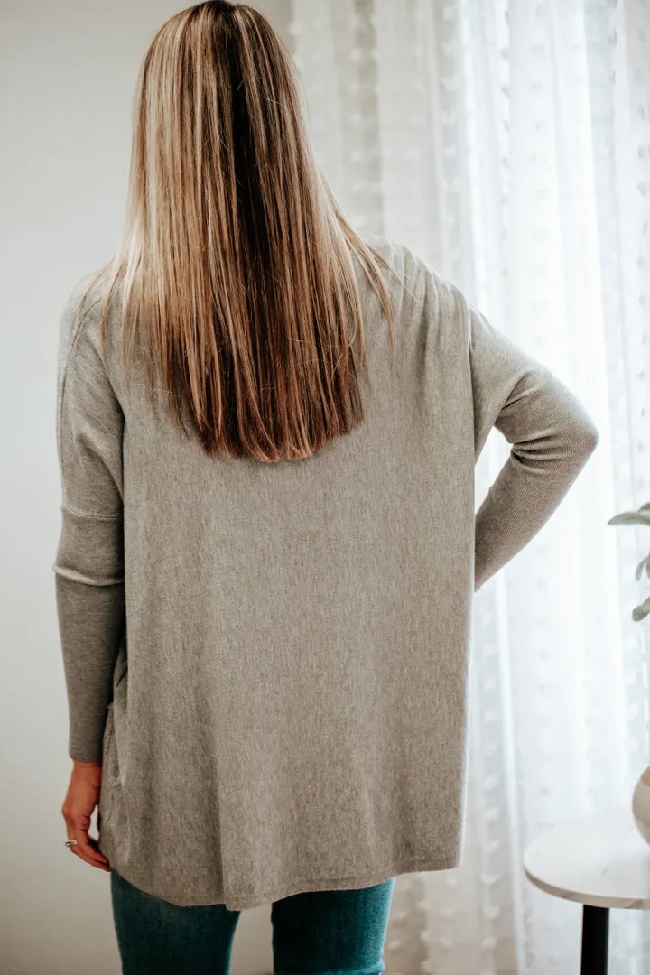Oversized Pocket Sweater