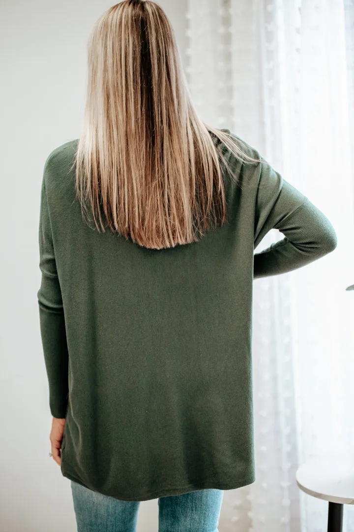 Oversized Pocket Sweater