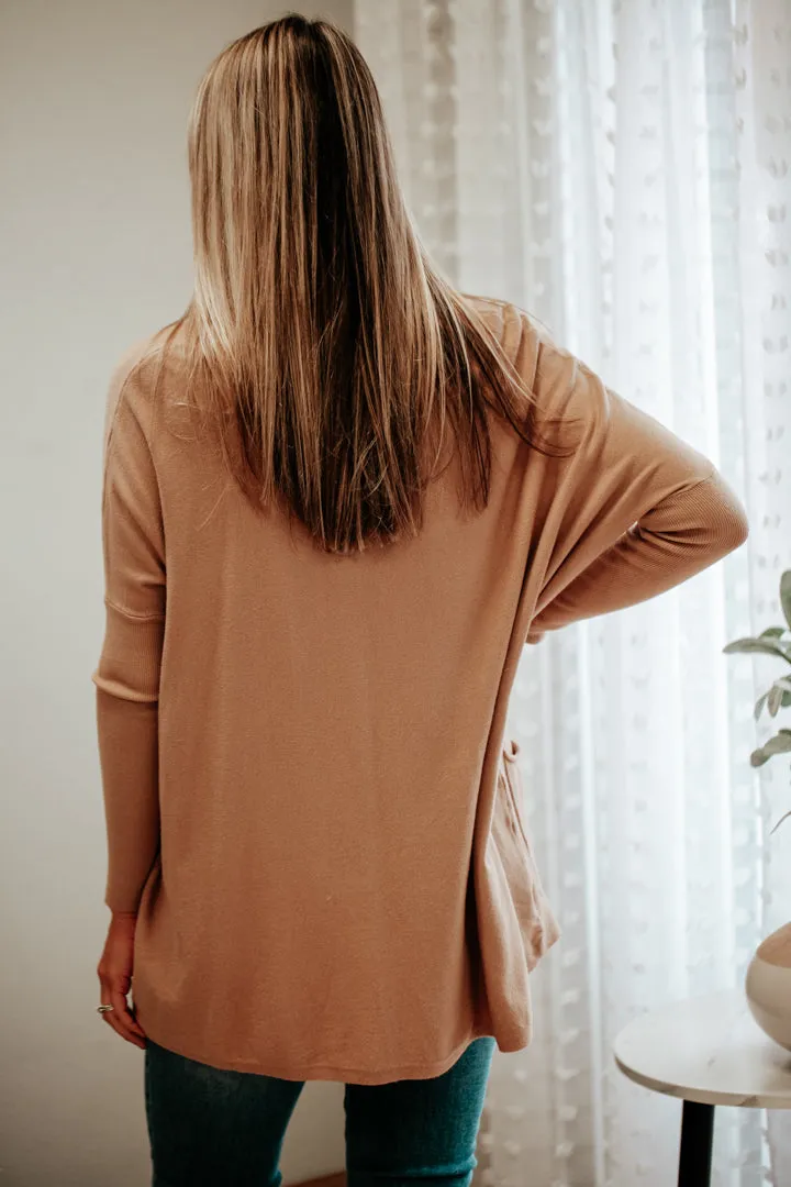 Oversized Pocket Sweater