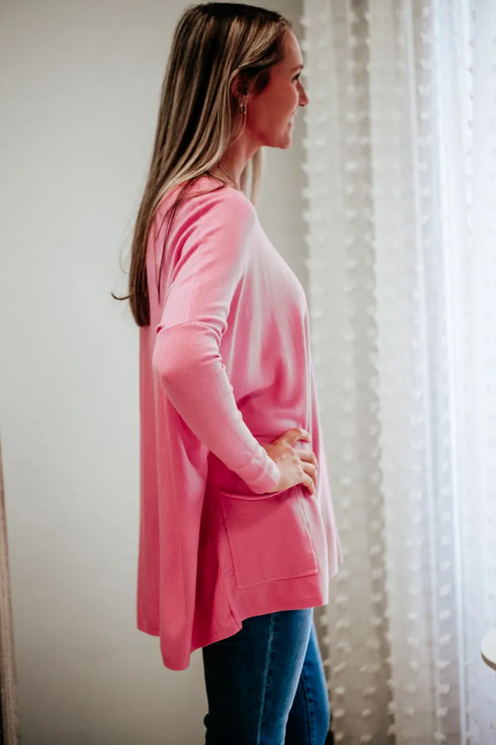 Oversized Pocket Sweater
