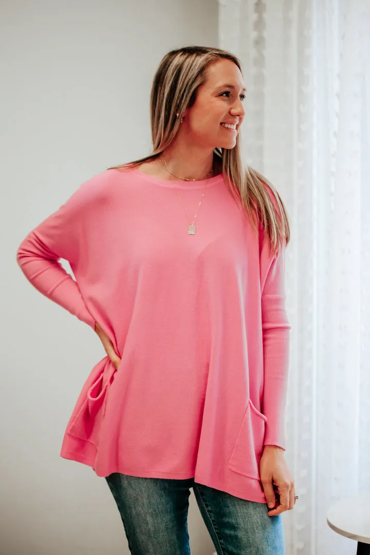 Oversized Pocket Sweater