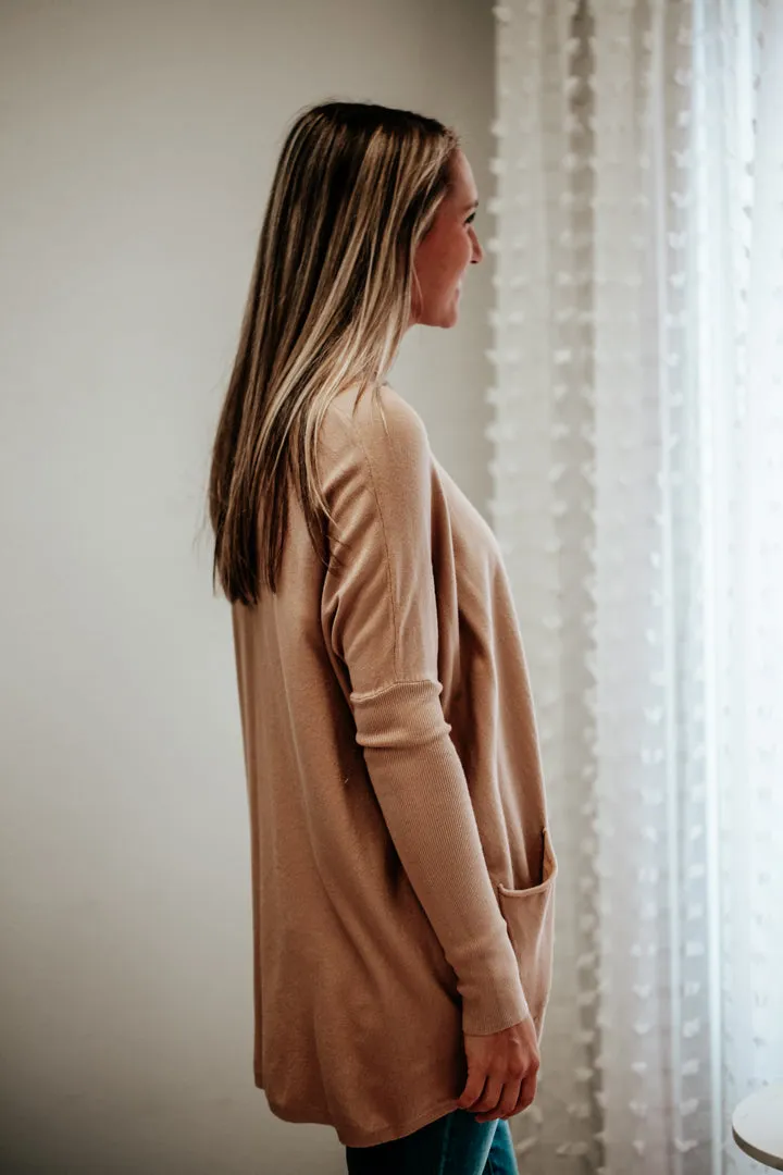 Oversized Pocket Sweater