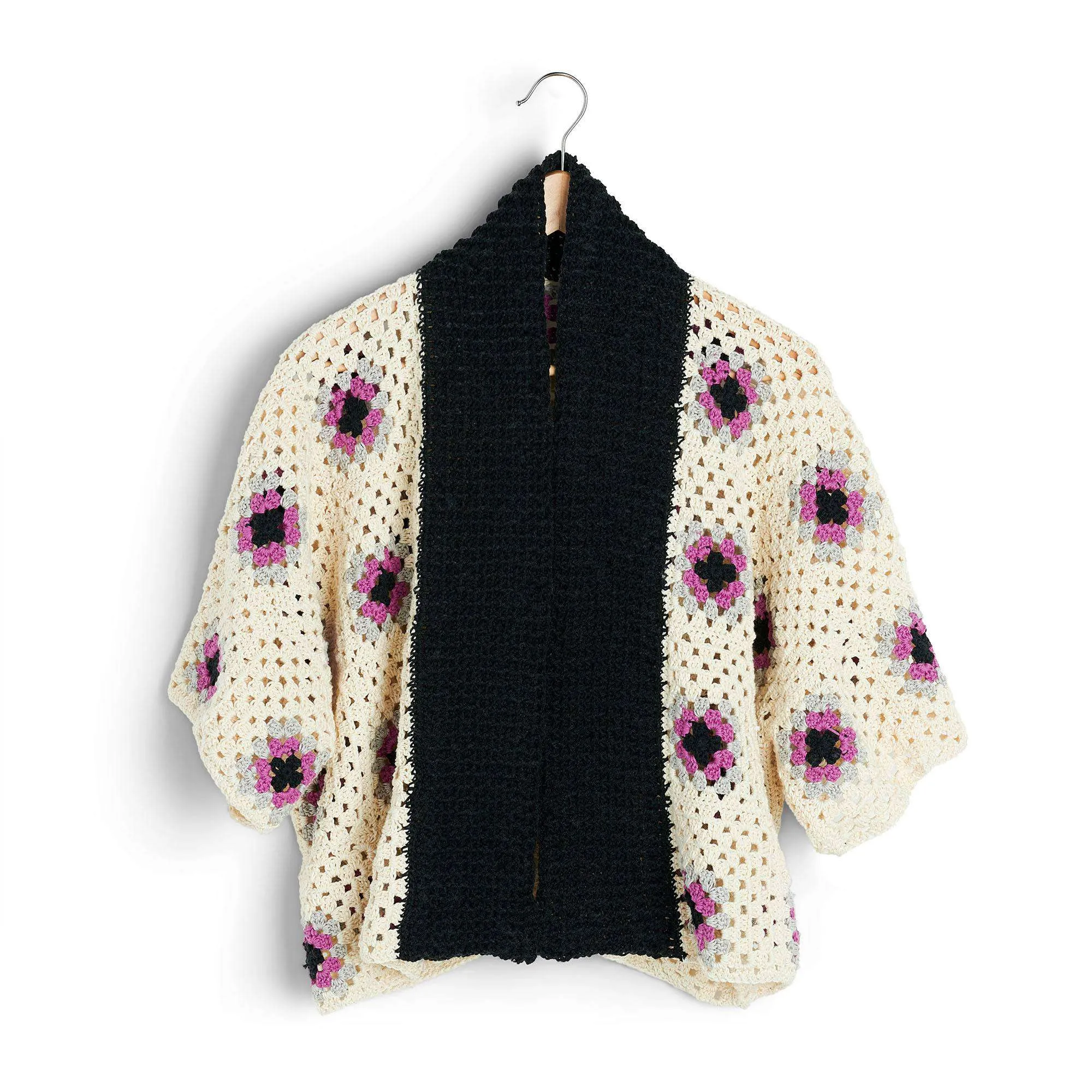 Patons Crochet Granny Cardigan