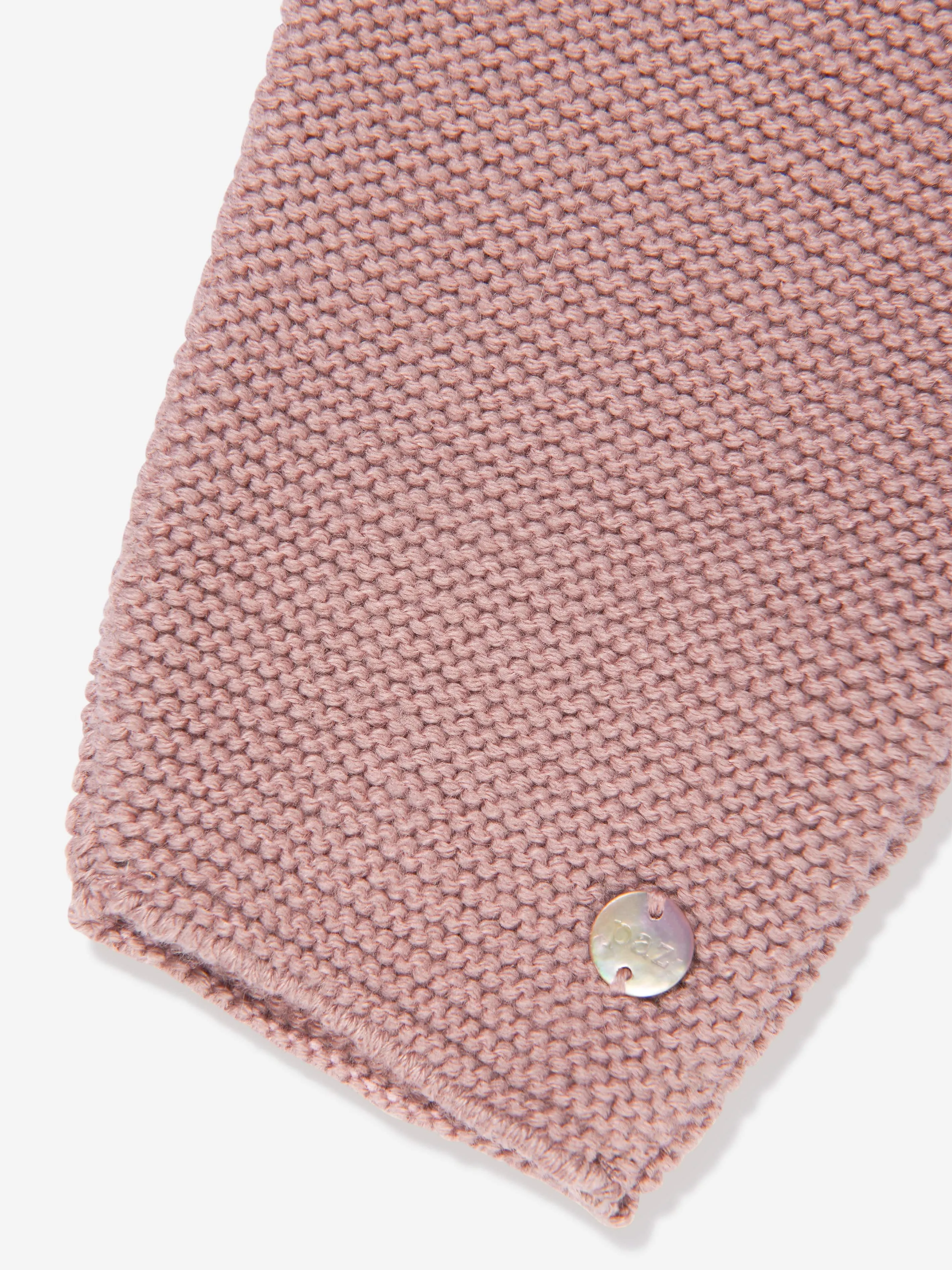 Paz Rodriguez Baby Girls Wool Knitted Dungarees