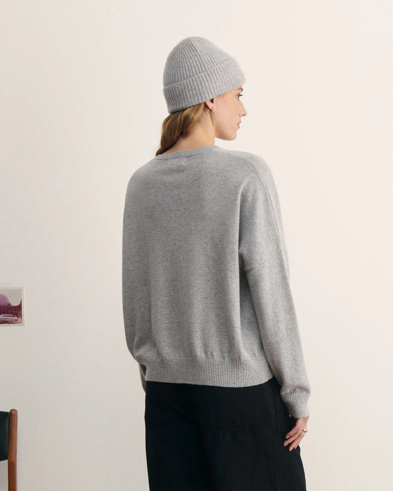 "I Love La Vie" buzelin cashmere sweater