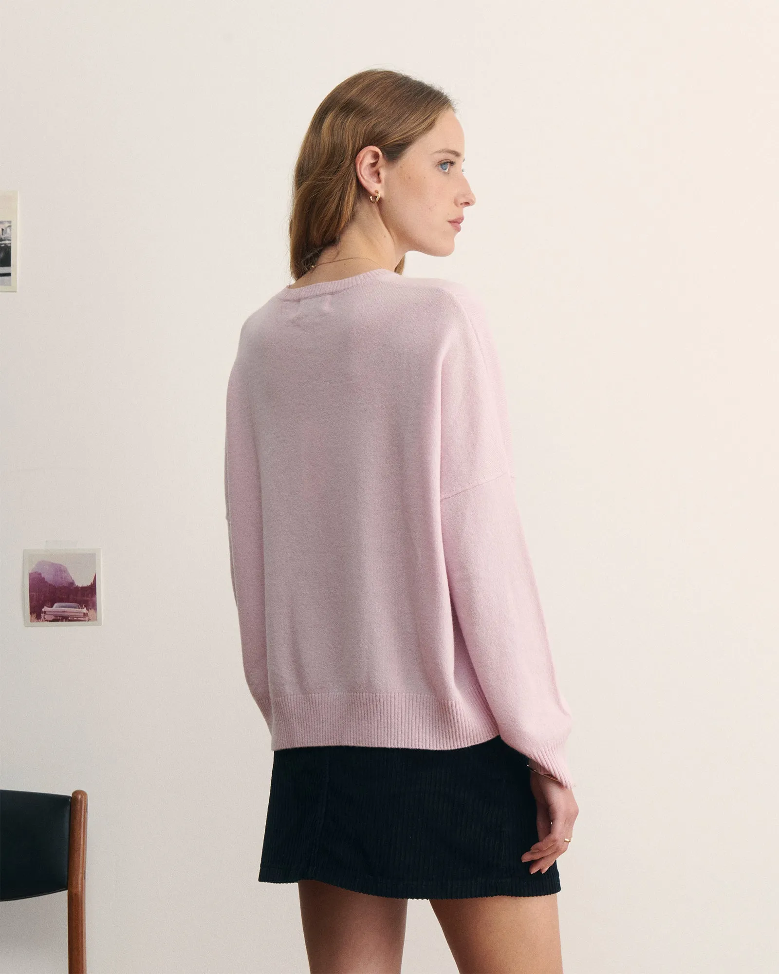 "Un Cafe Merci" buzelin cashmere sweater