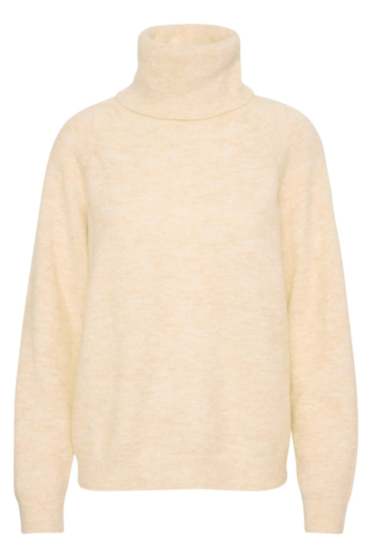 Saint Tropez Garbie Rollneck Pullover in Ice Melange