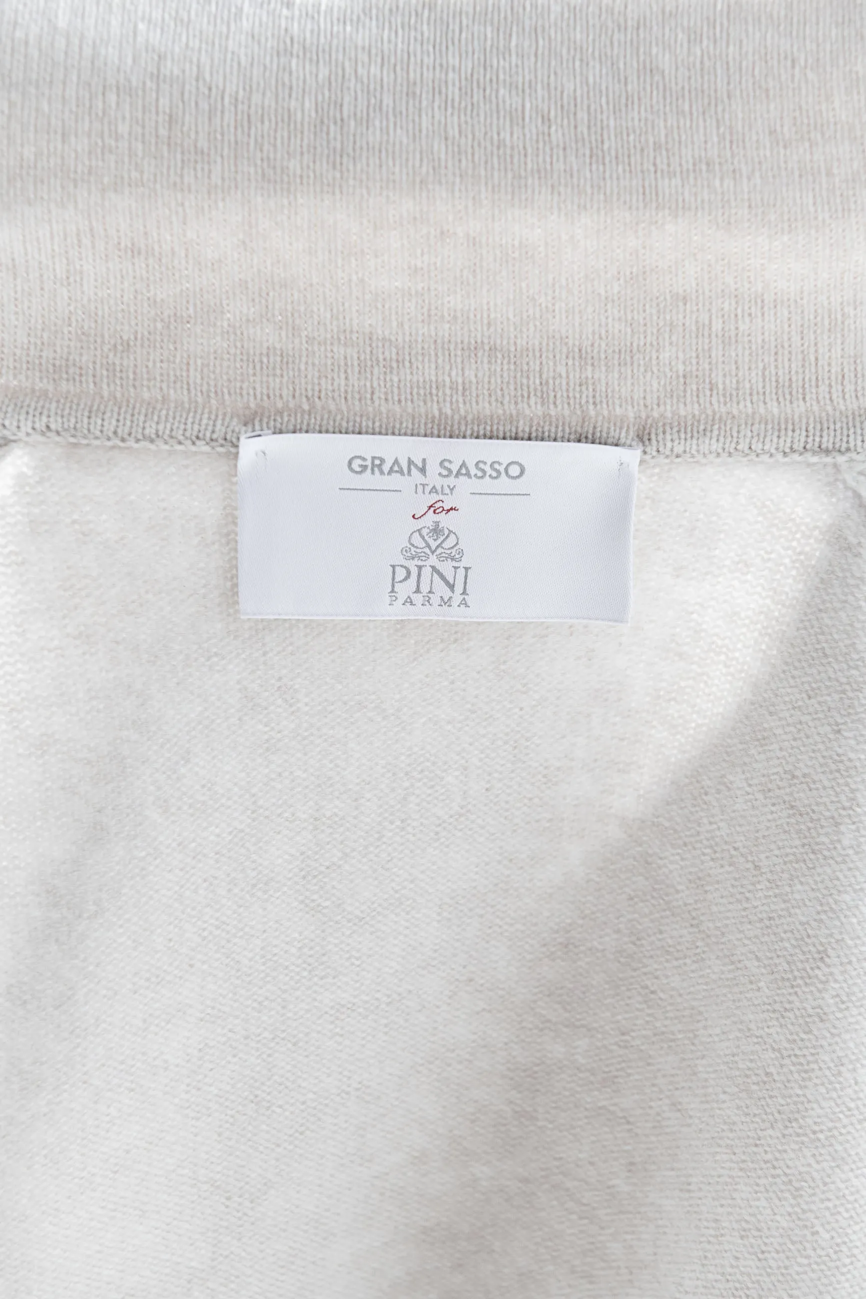 Sand alcantara polo shirt - Made in Italy