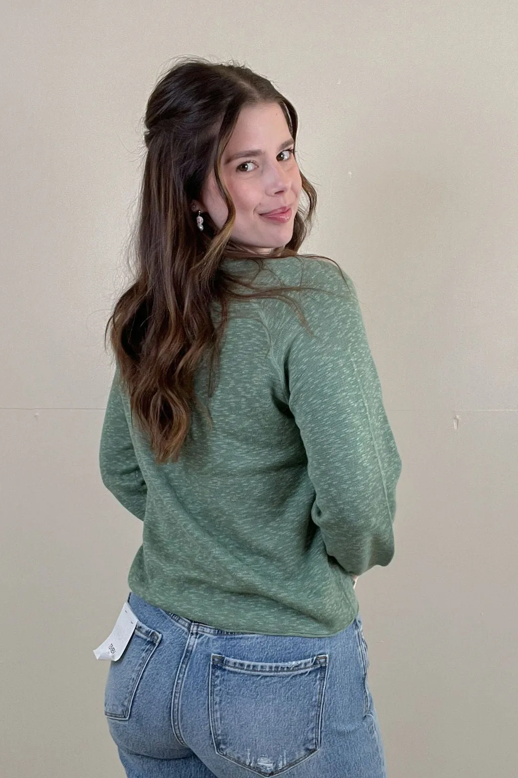 The Sweet Life Green Sweater