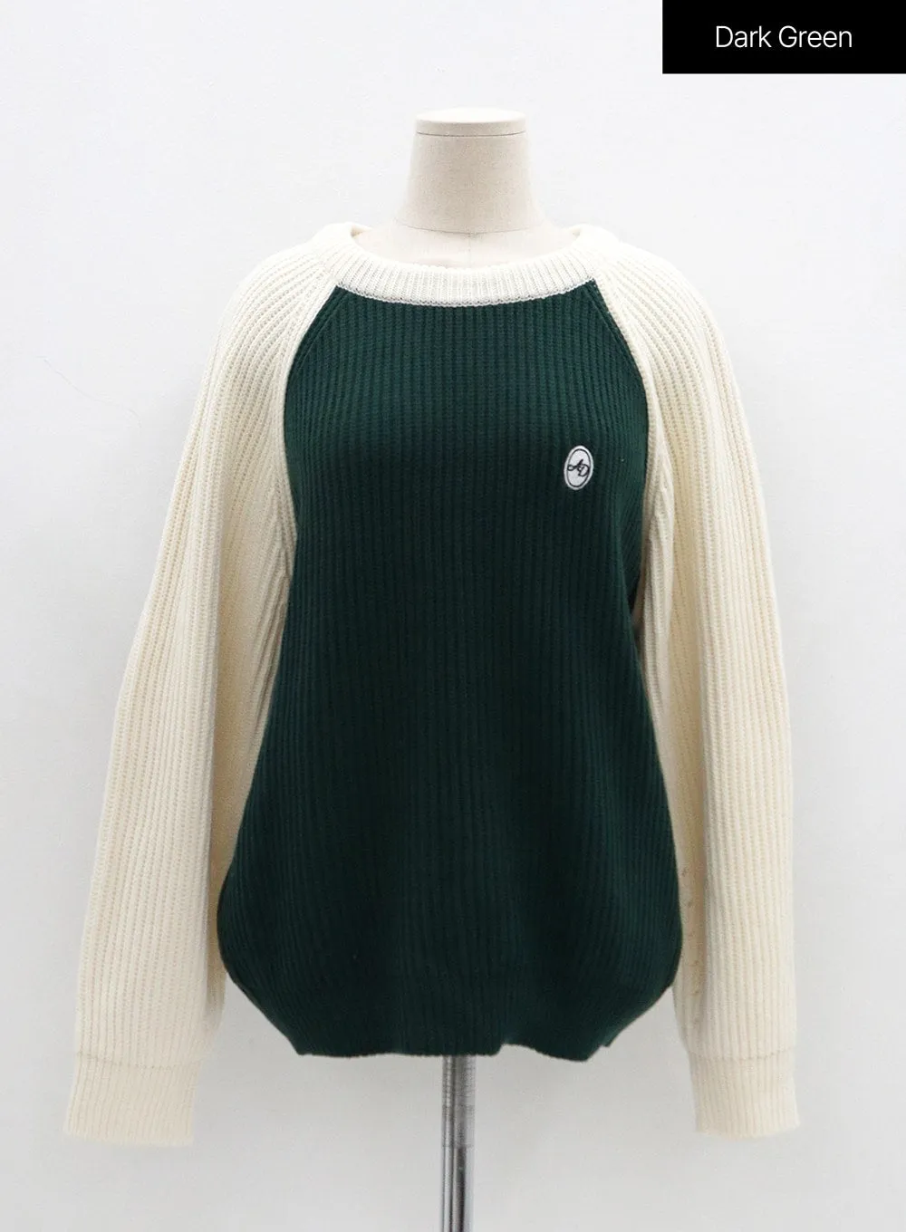 Two Color Knit Sweater OS27