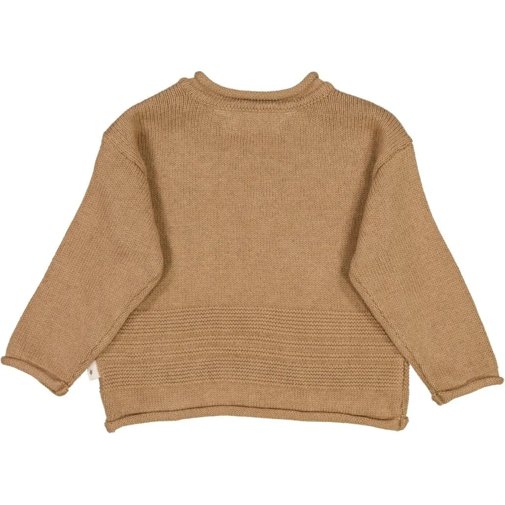 Wheat Knit Pullover Gunnar