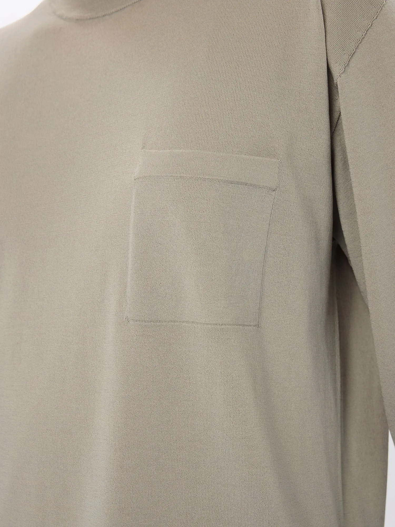 Wholegarment Wool Knit L/S T-shirt