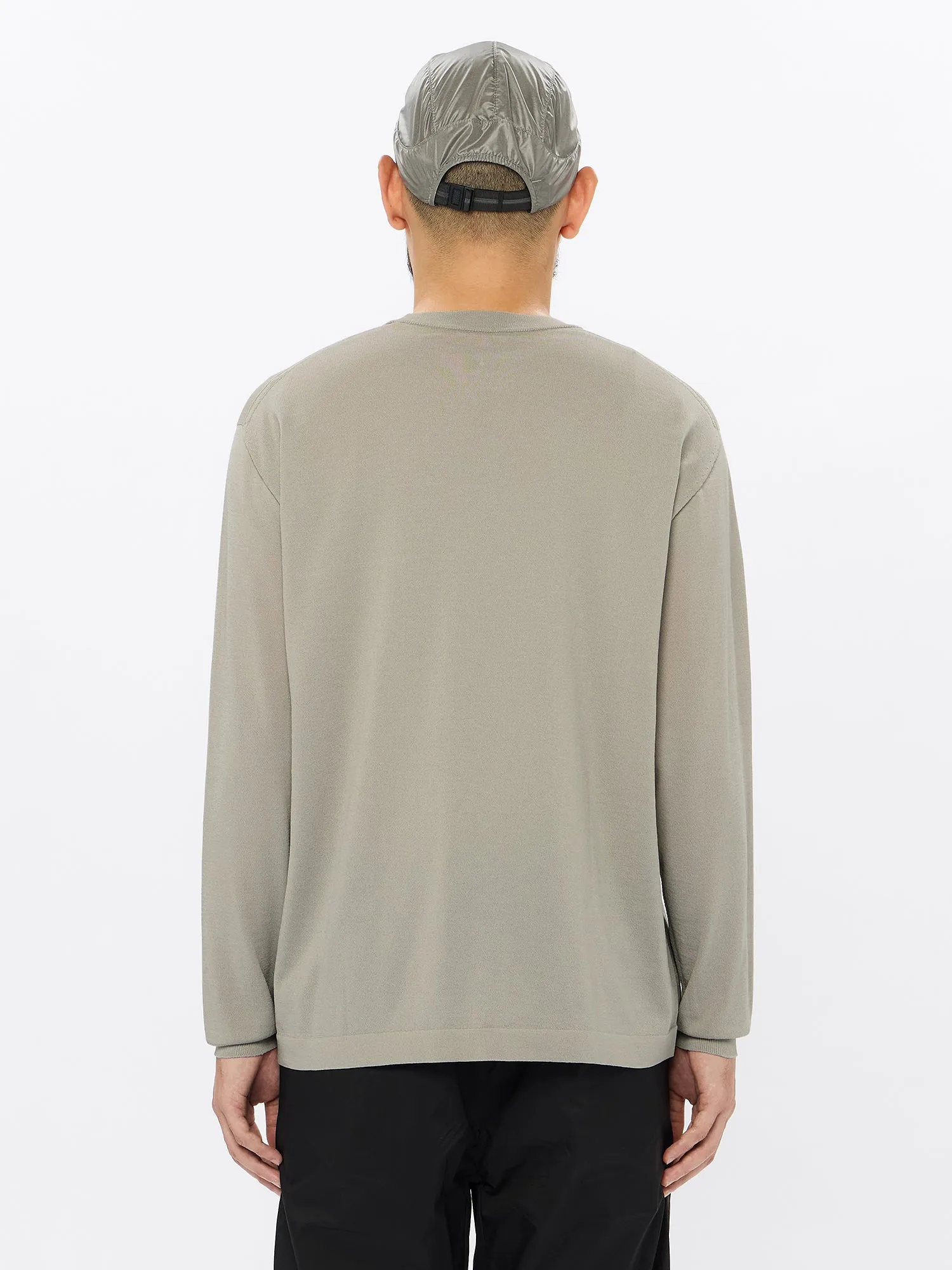 Wholegarment Wool Knit L/S T-shirt