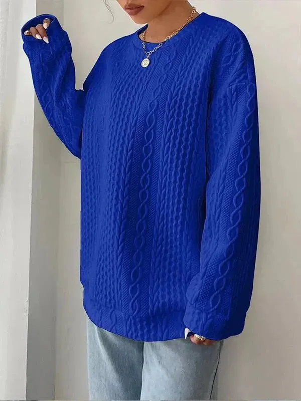 Women's Casual Comfortable Jacquard Sweater