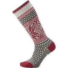 Women's Everyday Popcorn Snowflake Pattern Crew