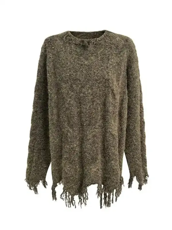 Women’s new tassel long-sleeved sweater