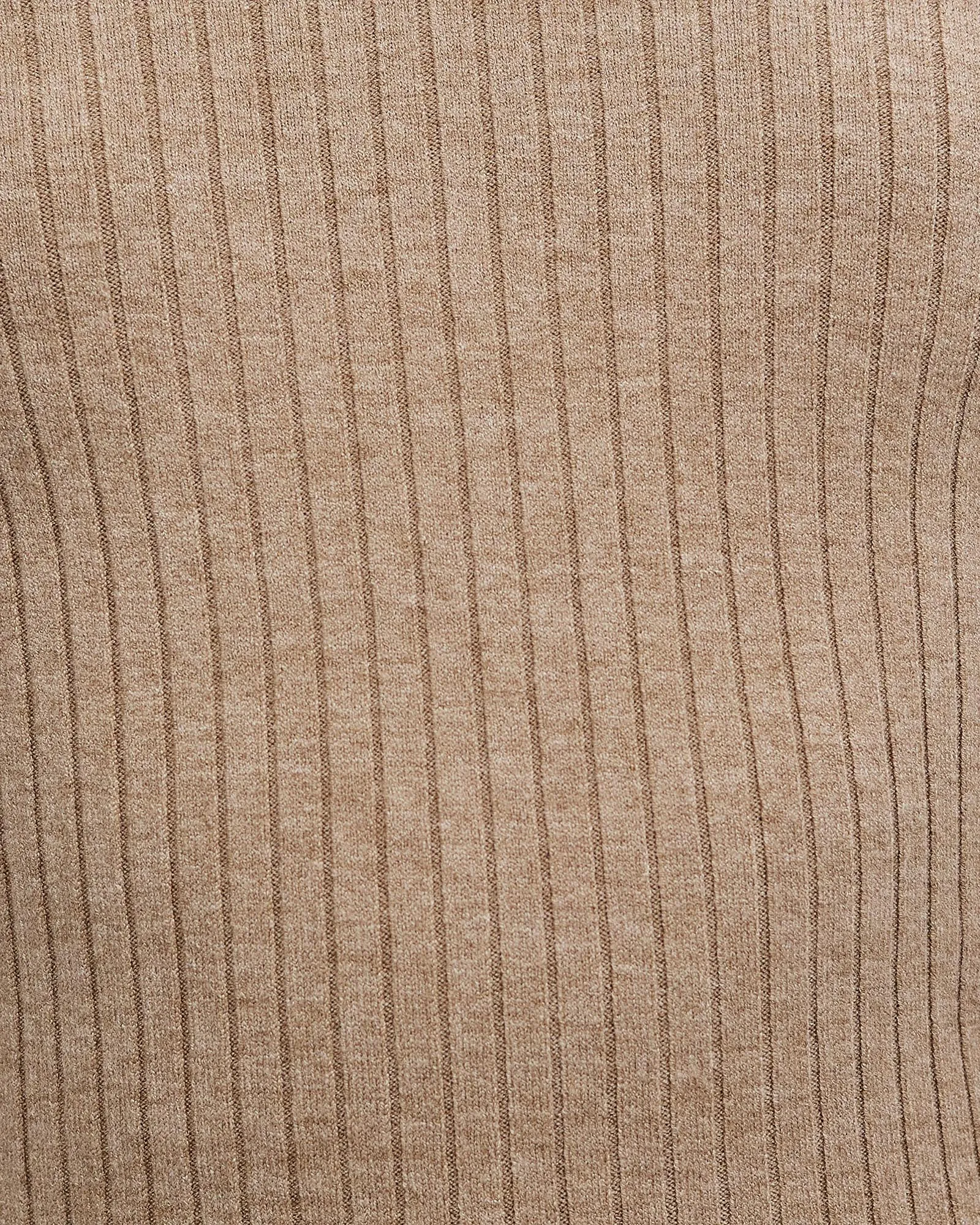 Women's V-neck Sweater Brown Top by Kaja Clothing - Chipo Top